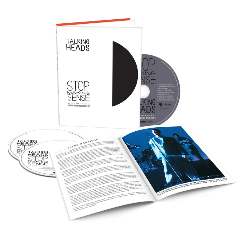 Talking Heads / Stop Making Sense soundtrack 2CD+blu-ray