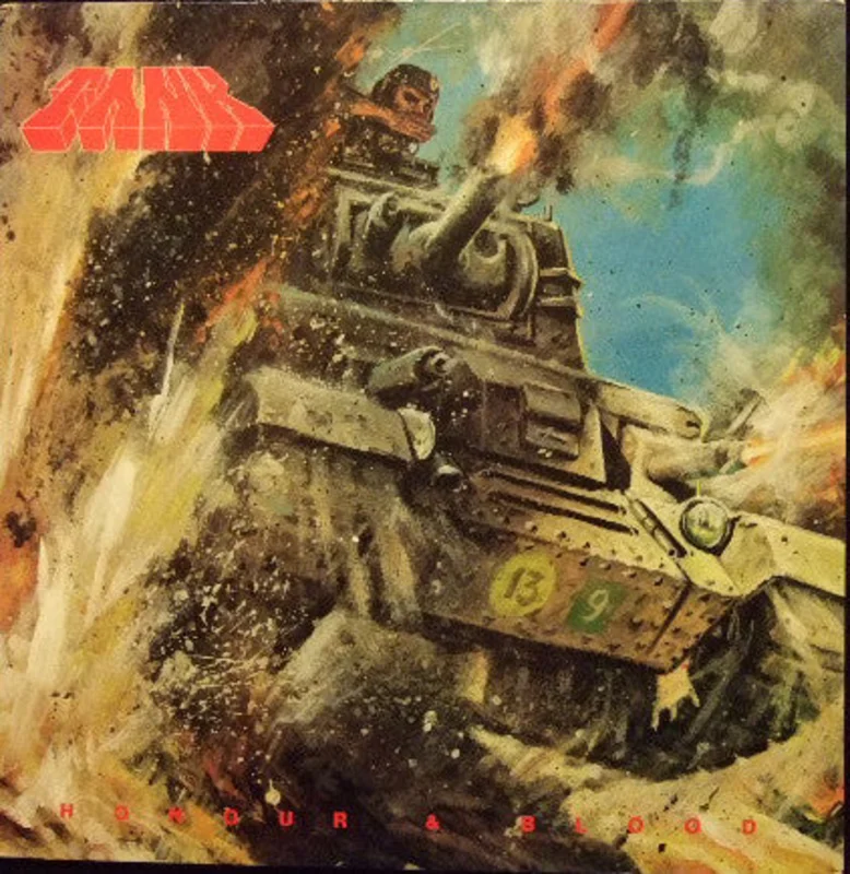 Tank - Honour And Blood USED METAL LP (uk)