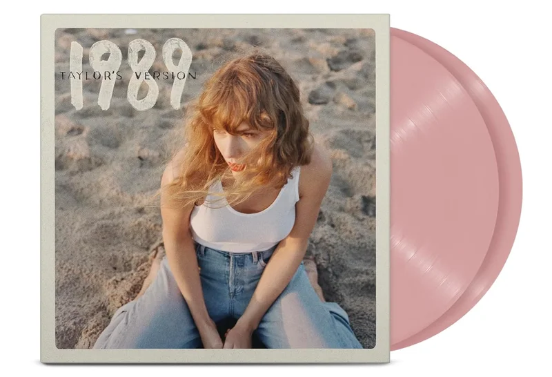 Taylor Swift - 1989 Taylor's Version - 2 LP set on indie exclusive Rose Garden Pink vinyl