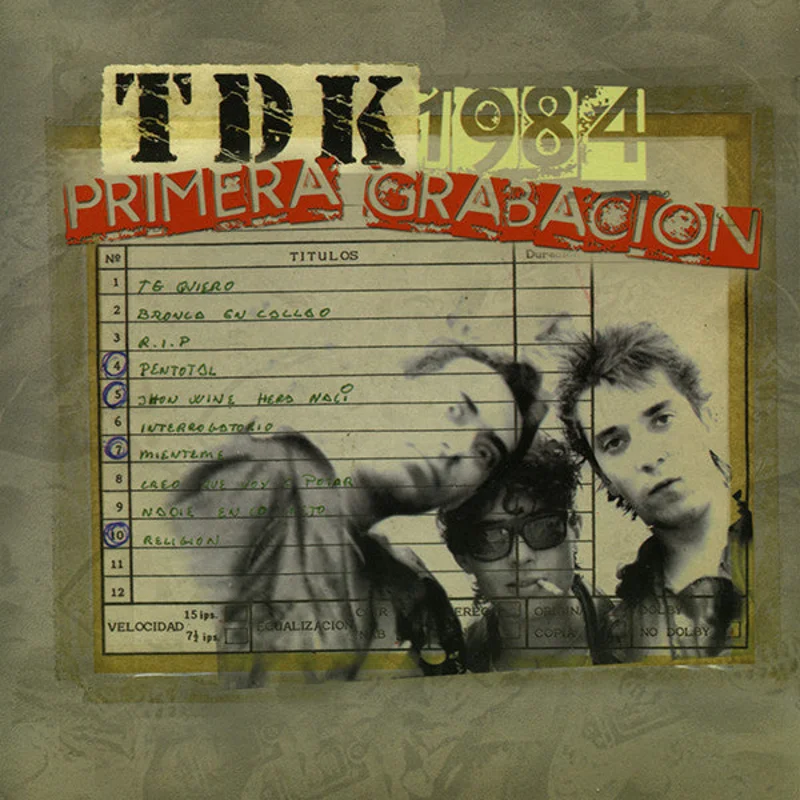 TDK - 1984 Primera Grabacion NEW 7"