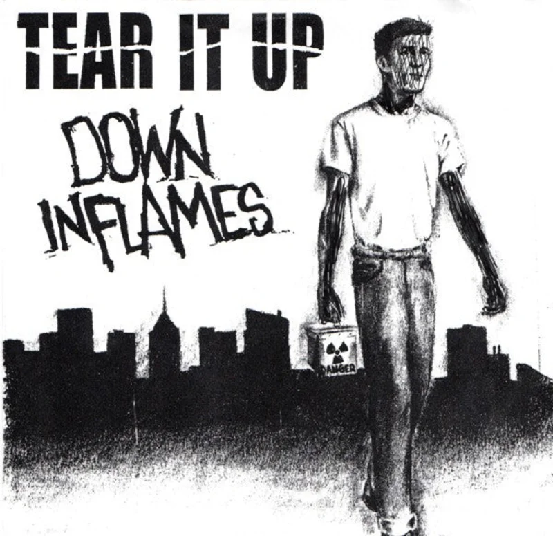 Tear It Up / Down In Flames - Split USED 7"