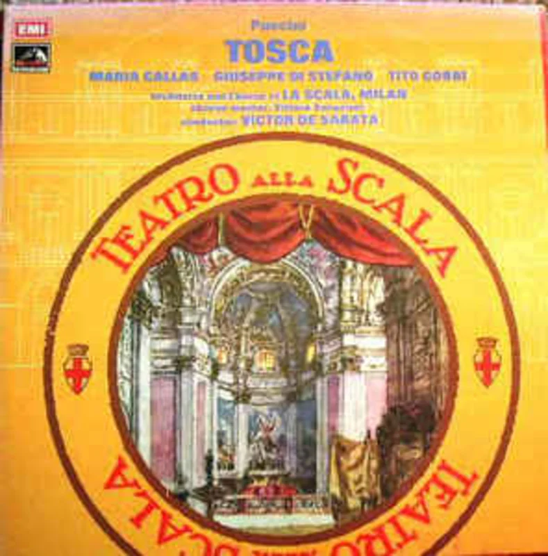 Teatro Alla Scala with Maria Callas, Giuseppe Di Stefano, Tito Gobbi conducted by Victor De Sabata  Puccini - Tosca
