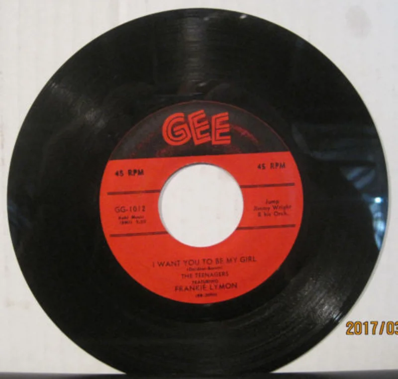 Teenagers Featuring Frankie Lymon - I Want You To Be My Girl b/w I'm Not A Know It All