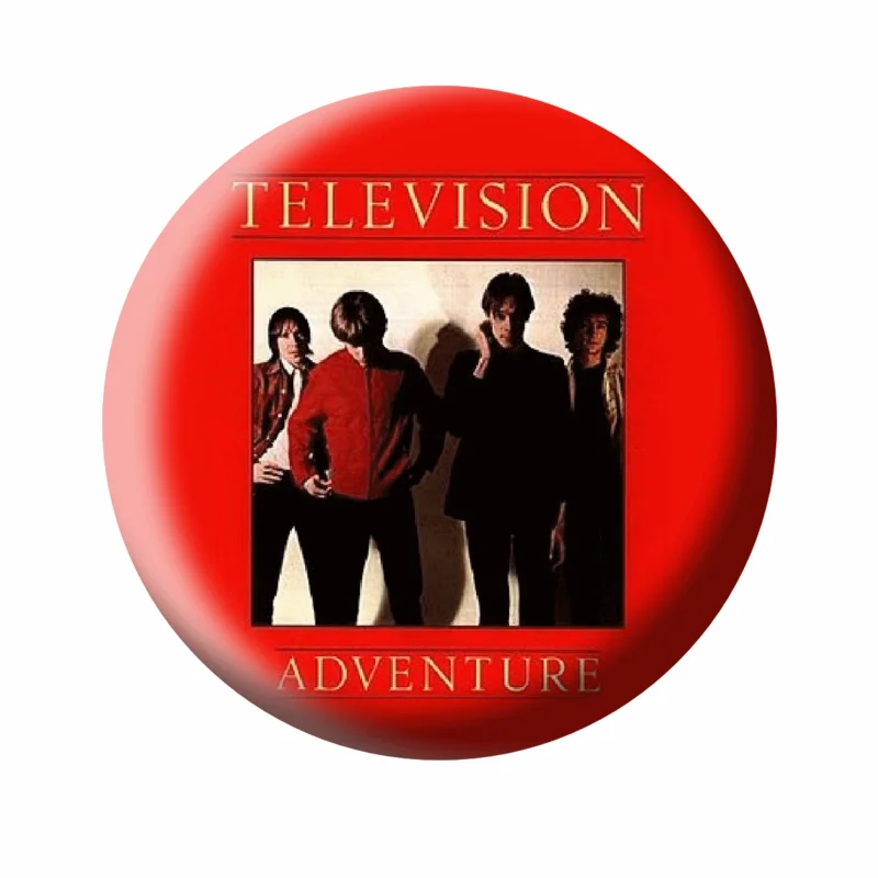 TELEVISION 1.5"button
