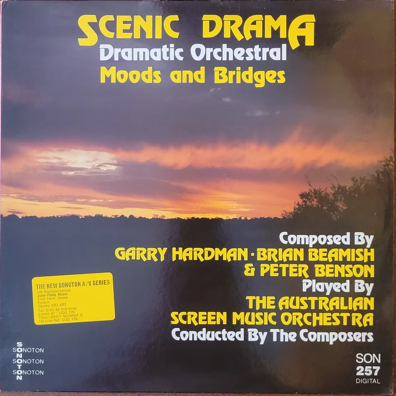 The Australian Screen Music Orchestra  Scenic Drama Lp