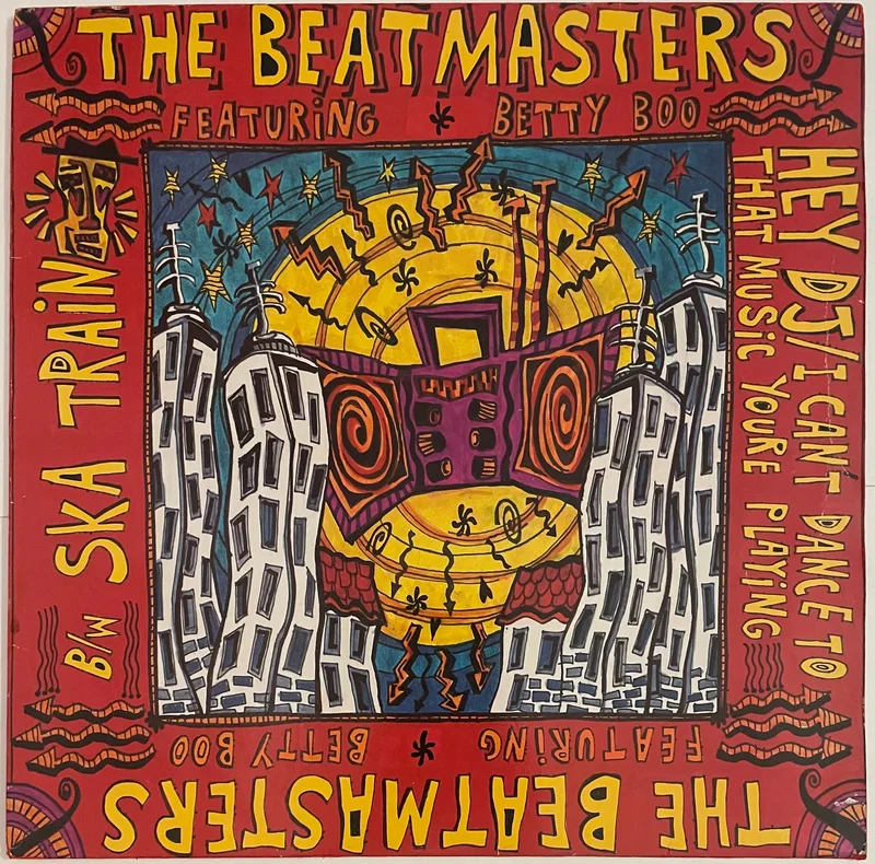 The Beatmasters Featuring Betty Boo  Hey DJ / I Can't Dance To That Music You're Playing 12" Single