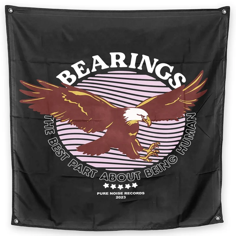 The Best Part About Being Human - Wall Flag