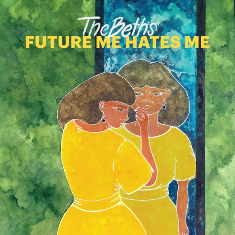 The Beths - Future Me Hates Me - LTD GREEN AND WHITE MARBLE vinyl w/ DL