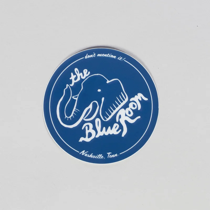 The Blue Room Sticker