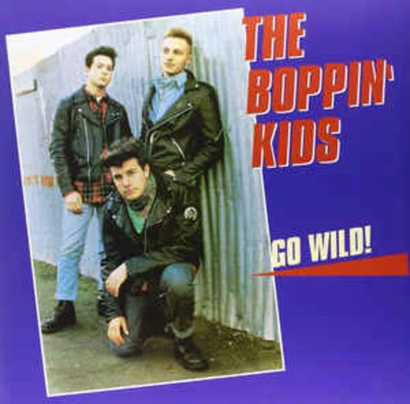 The Boppin' Kids  Go Wild USED LP
