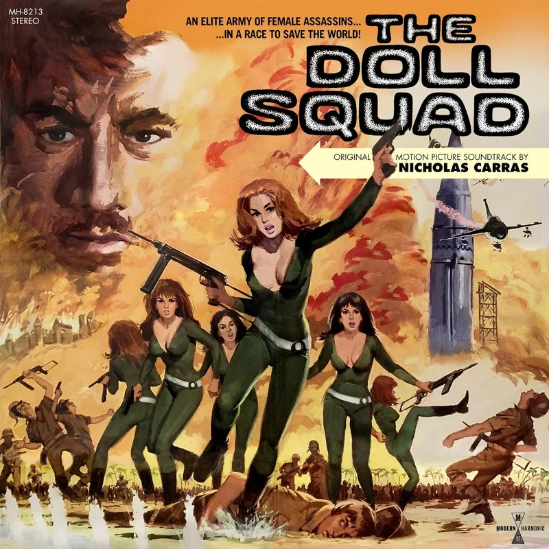 The Doll Squad - Motion Picture Soundtrack on LTD colored vinyl w/ DVD!