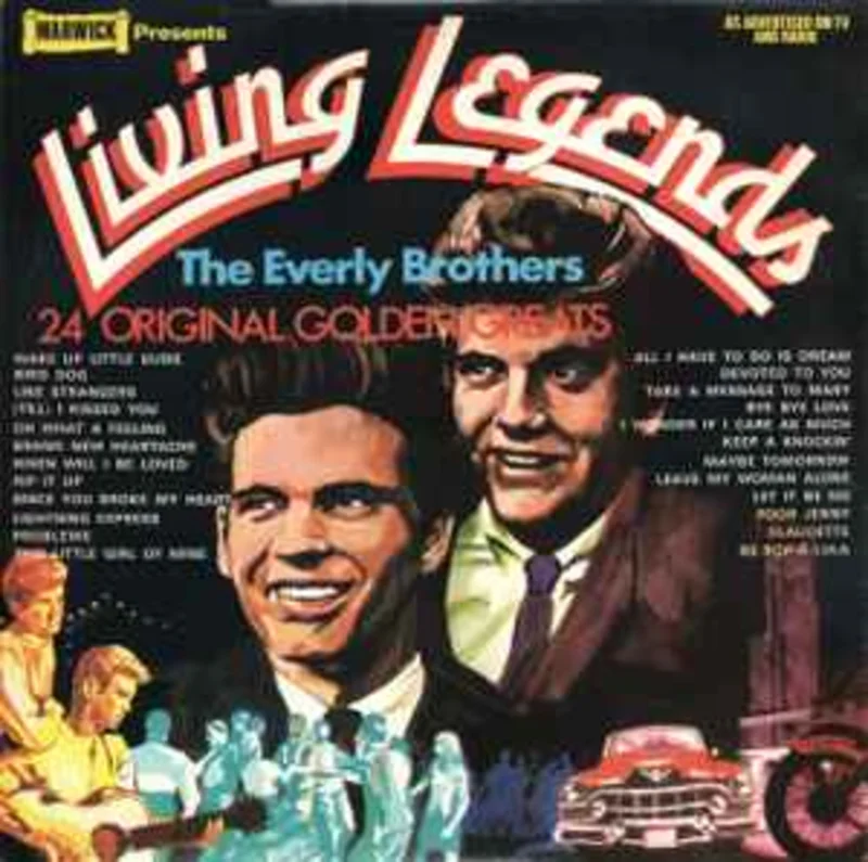 The Everly Brothers*  Living Legends  (1972)