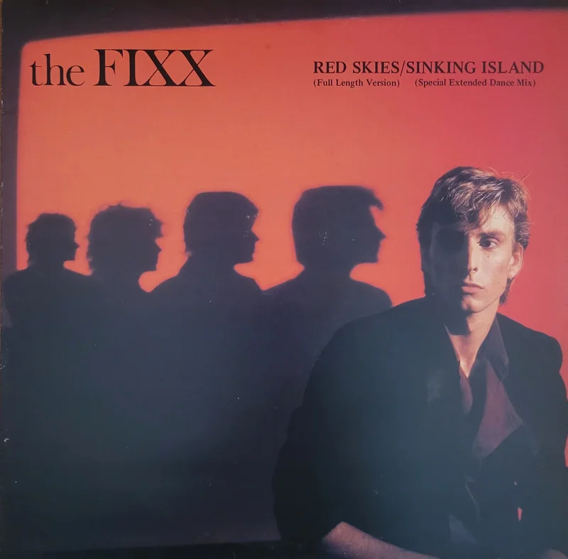 The Fixx - Red Skies / Sinking Island 12" Single