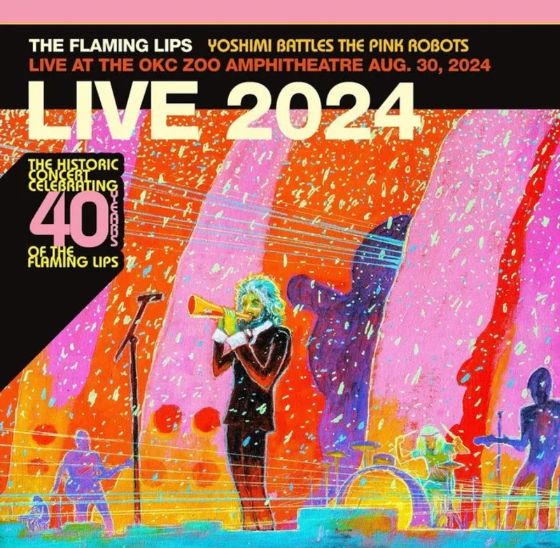 The Flaming Lips - Yoshimi Battles The Pink Robots - Live at the Zoo Amphitheatre, Oklahoma City, August 30, 2024 Lp (Ltd Yellow RSD Black Friday 2025)