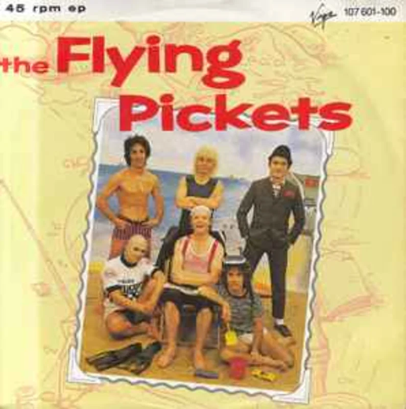The Flying Pickets  Groovin'  (1985)     7"