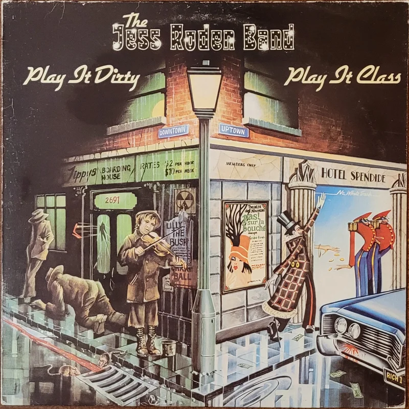 The Jess Roden Band - Play It Dirty Play It Class Lp