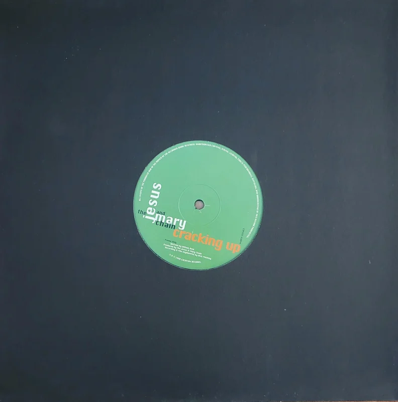 The Jesus And Mary Chain - Cracking Up 12" Single (Promo)