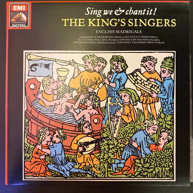 The King's Singers - Sing We And Chant It! (Used Vinyl - VG+) SC Marketplace