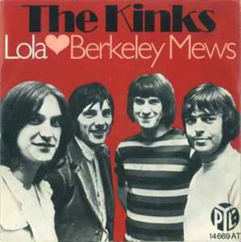 The Kinks  Lola / Berkeley Mews  (1970)     7"