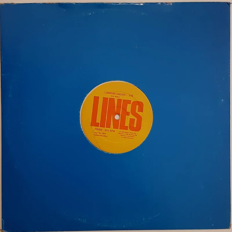 The Lines - Seeking Shelter 12" Single