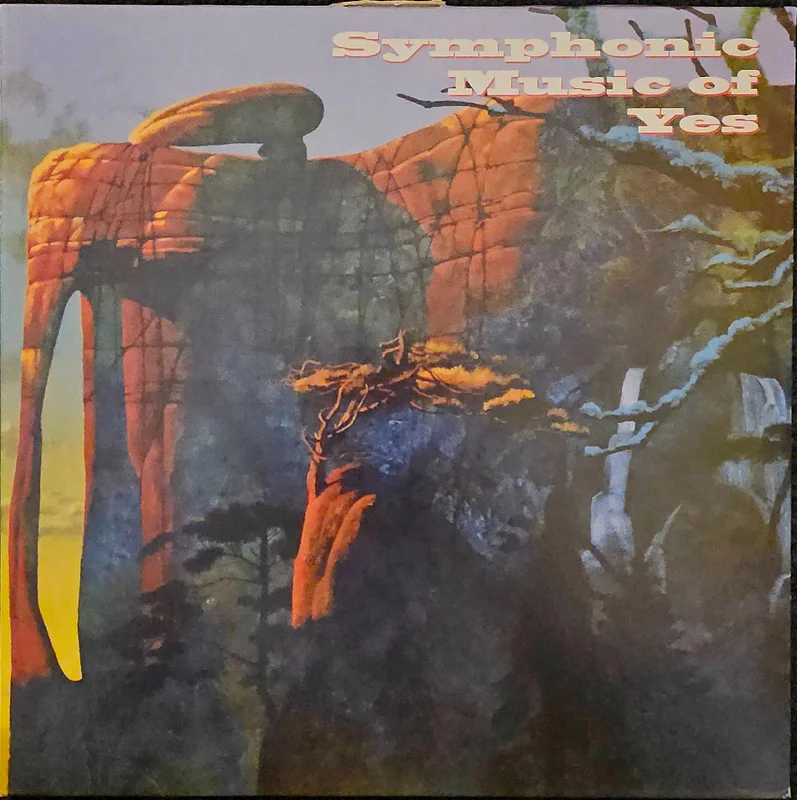 The London Philharmonic Orchestra, Steve Howe, Bill Bruford, Tim Harries, David Palmer - Symphonic Music Of Yes Lp (Limited Edition Blue)