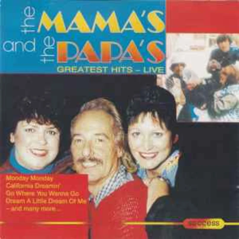 The Mama's And The Papa's*  Greatest Hits - Live In 1982  (1989)     CD