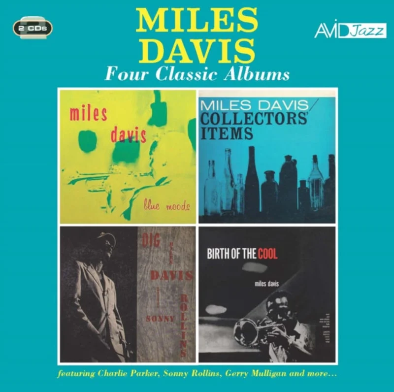 The Miles Davis - Four Classic Albums - Blue Moods / Collectors Item / Dig / Birth Of Cool (Compact Disc/Music CD) (Quick Ship)