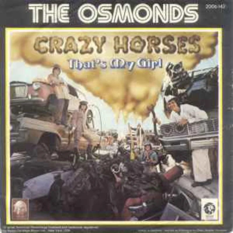 The Osmonds  Crazy Horses  (1972)     7"