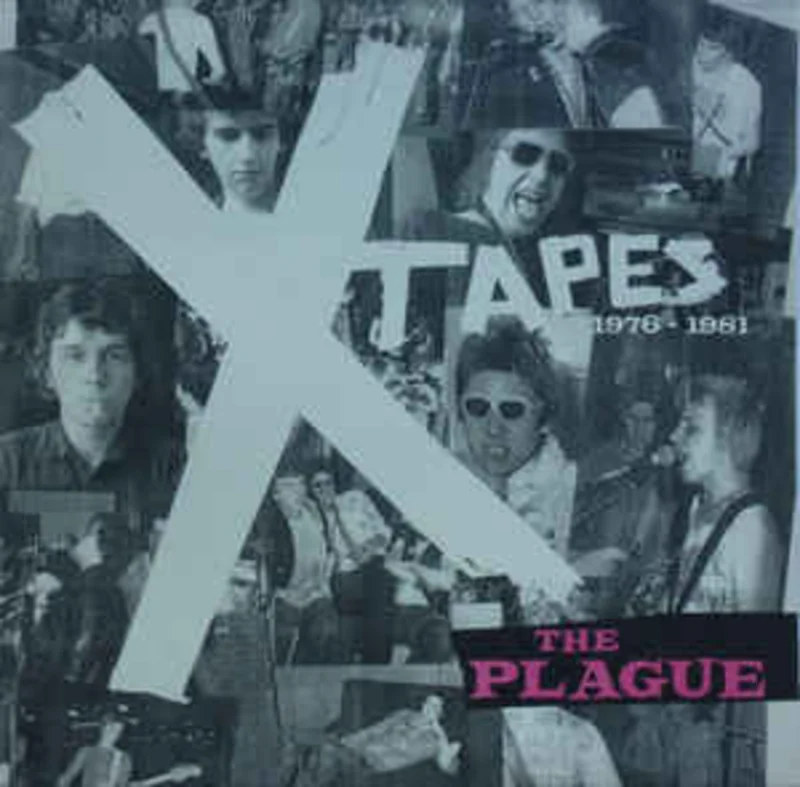 The Plague - X Tapes 1976 to 1981 USED LP (pink/black vinyl)