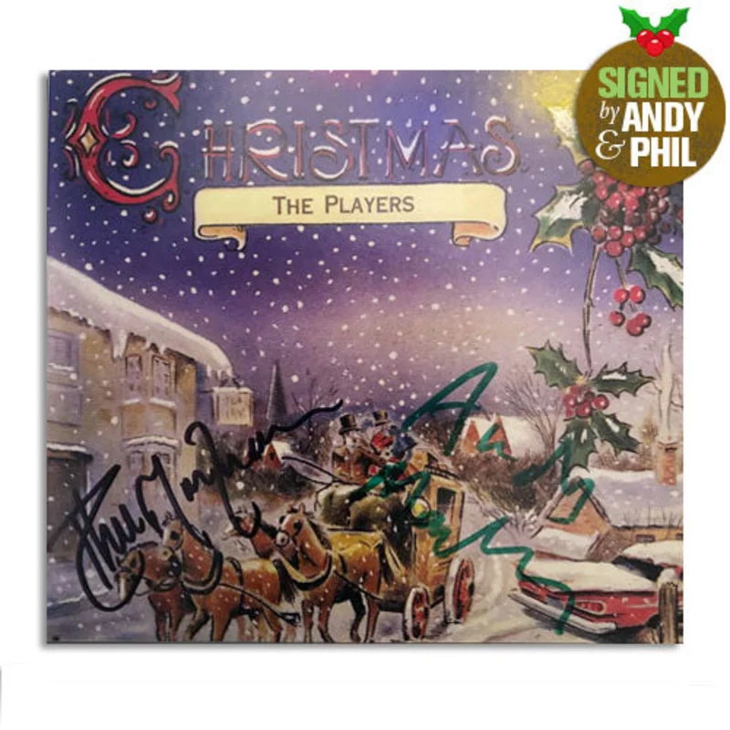 The Players / Christmas CD - signed by Andy MacKay and Phil Manzanera