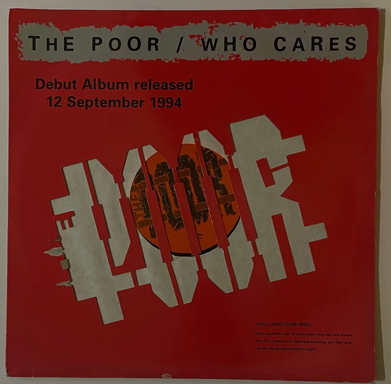 The Poor - More Wine Waiter Please 12" Single (Promo)