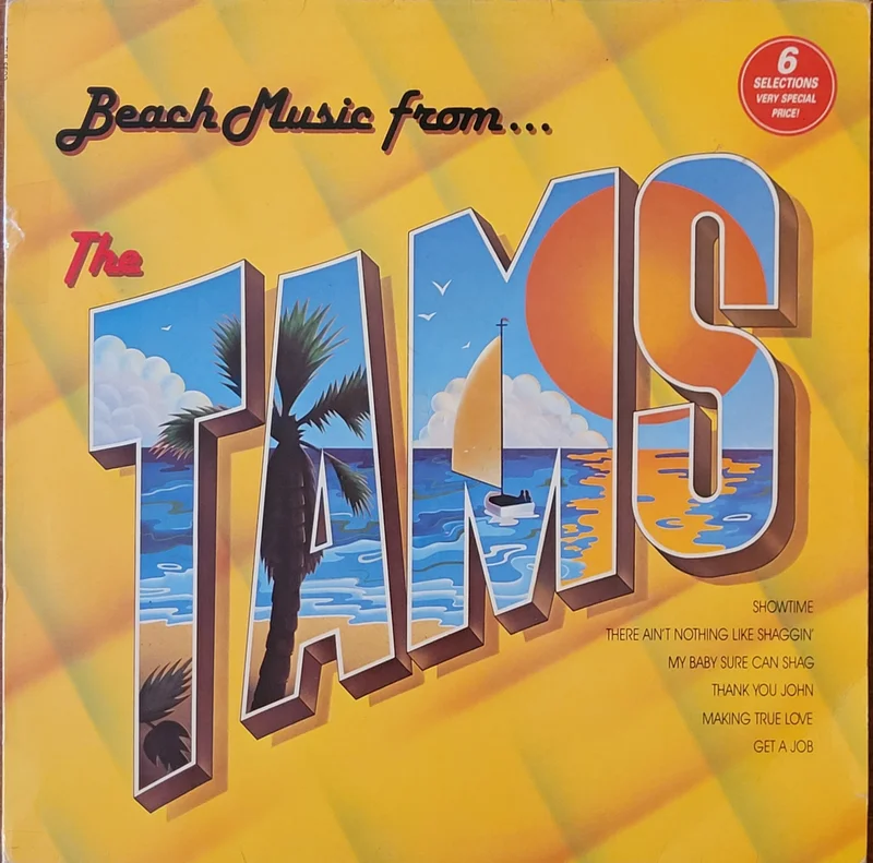 The Tams - Beach Music From The Tams Lp