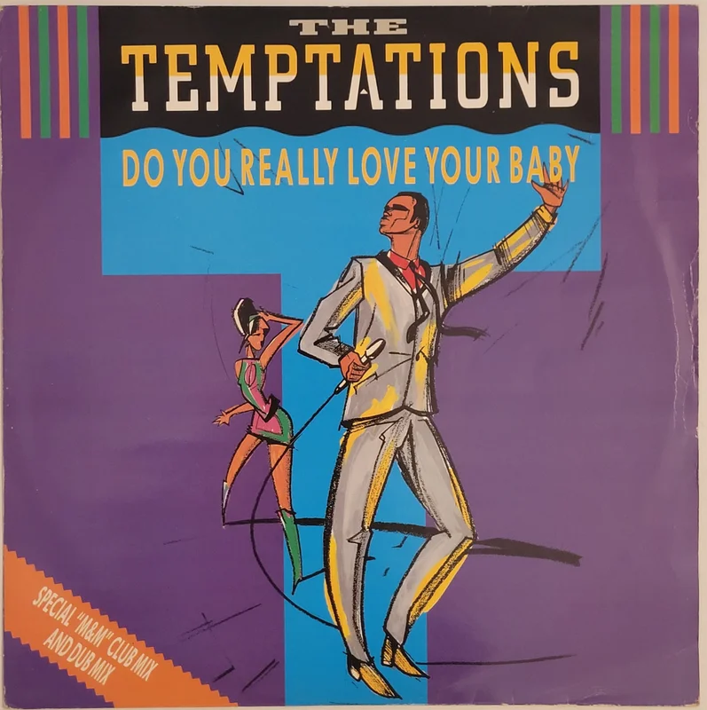 The Temptations - Do You Really Love Your Baby 12" Single