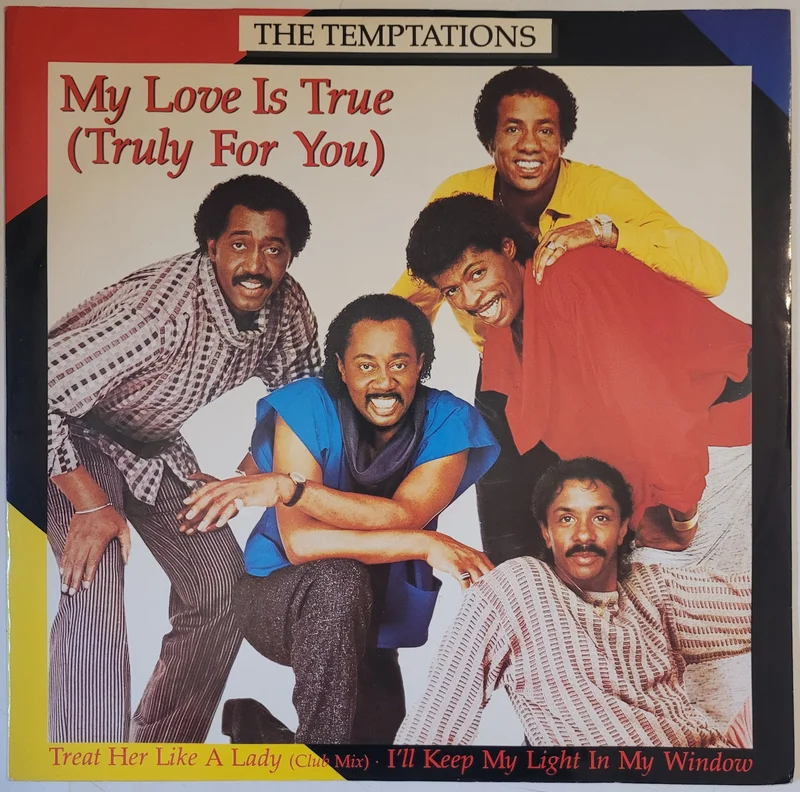 The Temptations - My Love Is True ( True For You) 12" Single