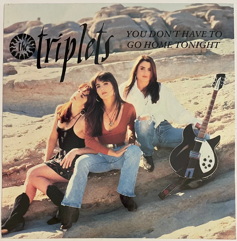 The Triplets - You Don't Have To Go Home Tonight 12" Single