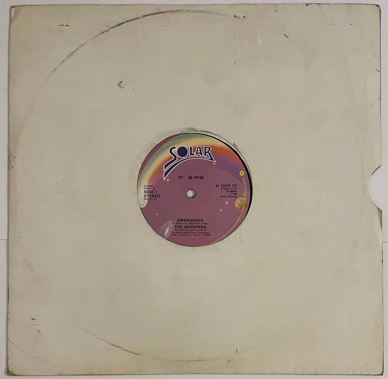 The Whispers - Emergency 12" Single
