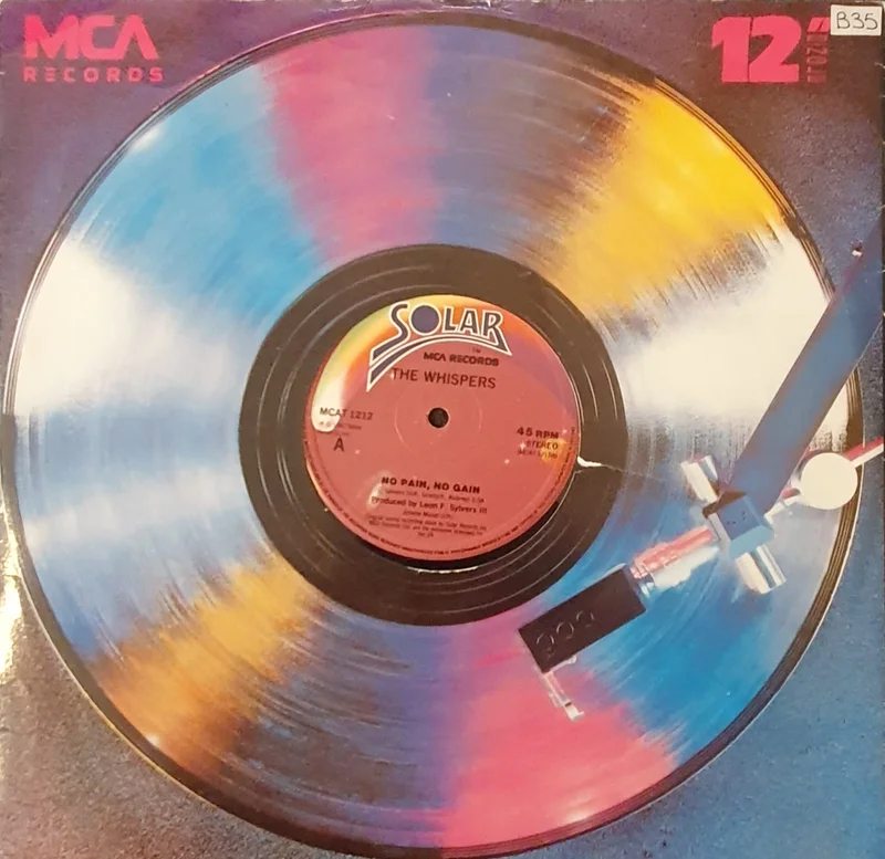 The Whispers - No Pain No Gain 12" Single