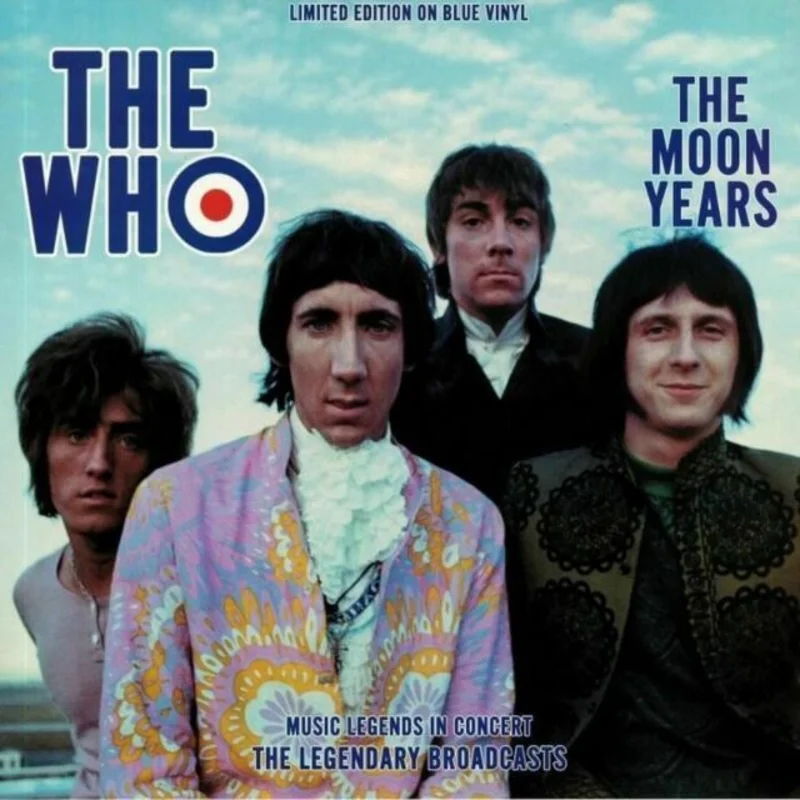 The Who - The Moon Years import blue vinyl w/ bonus magazine