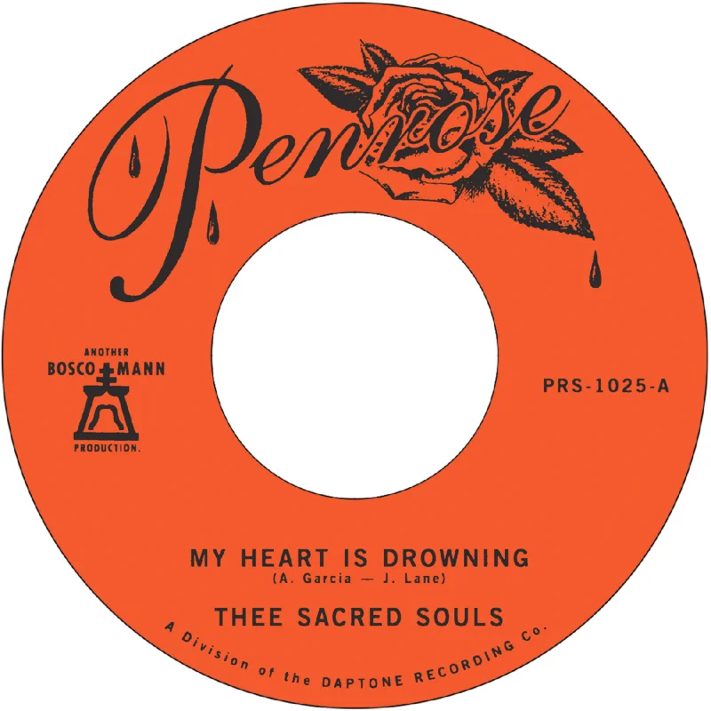 Thee Sacred Souls - My Heart is Drowning / Stuck in the Mud - LTD 7"
