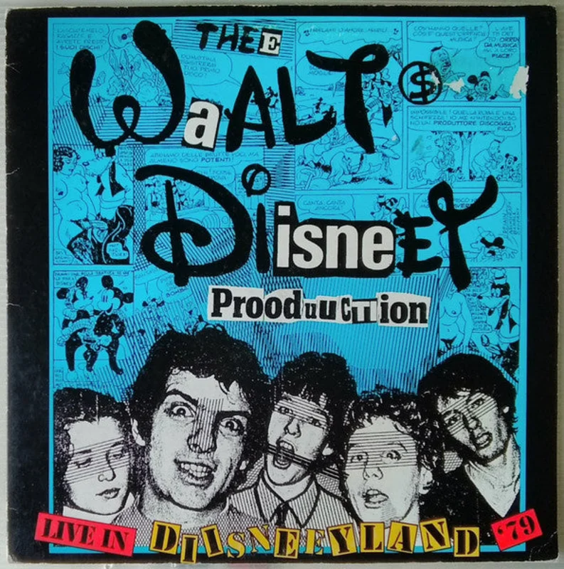Thee Waalt Diisneey Prooduuctiion - Live In Diisneeyland '79 USED LP