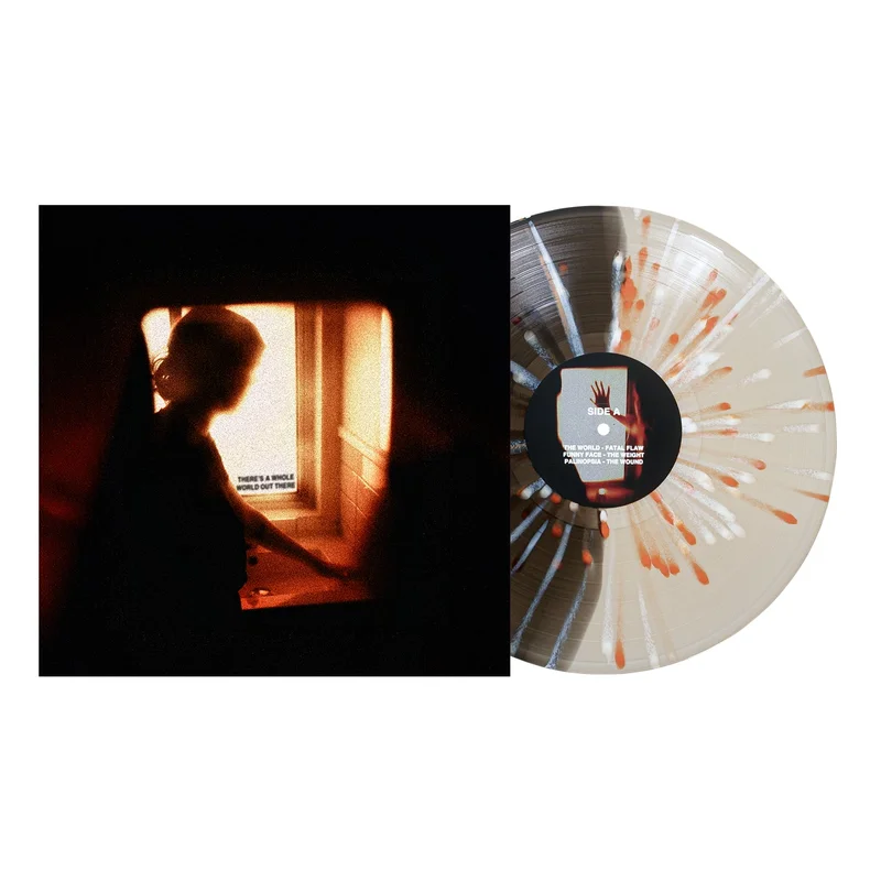 Theres A Whole World Out There - Black Ice/Beer W/ Orange And White Splatter LP