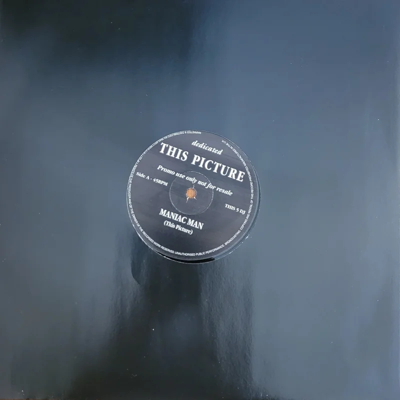 This Picture - Maniac Man 12" Single (Promo)