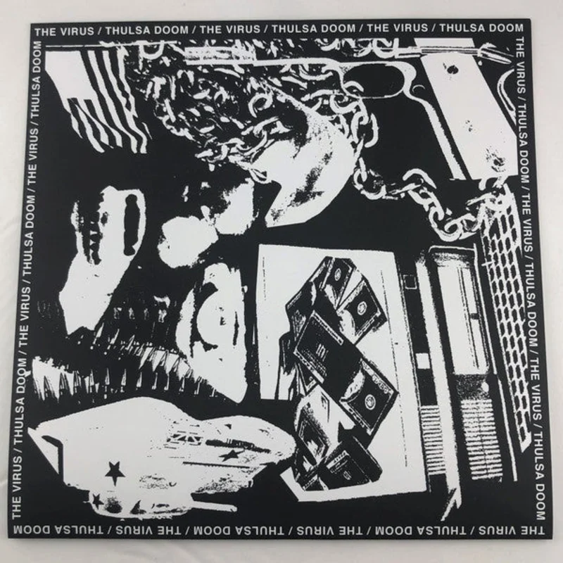 THULSA DOOM /  VIRUS - SPLIT NEW LP