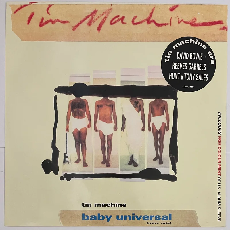 Tin Machine - Baby Universal (New Mix) 12" Single (Includes Bonus Print)