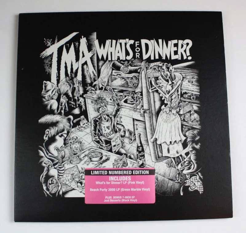TMA - What's For Dinner? / Beach Party 2000 NEW 2xLP