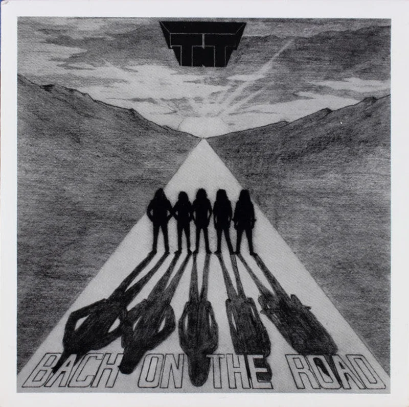 TNT - Back On The Road USED METAL 7"