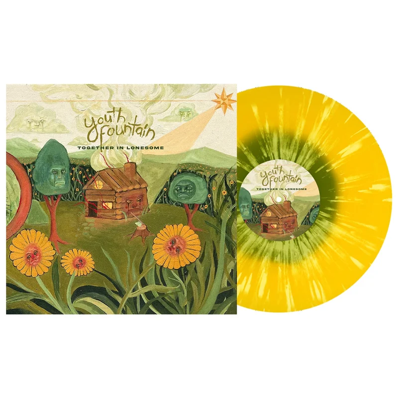 Together In Lonesome - Olive In Yellow W/ White Splatter LP