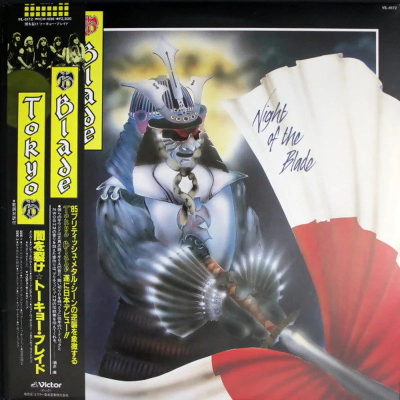 Tokyo Blade - Night Of The Blade USED METAL LP (jpn)