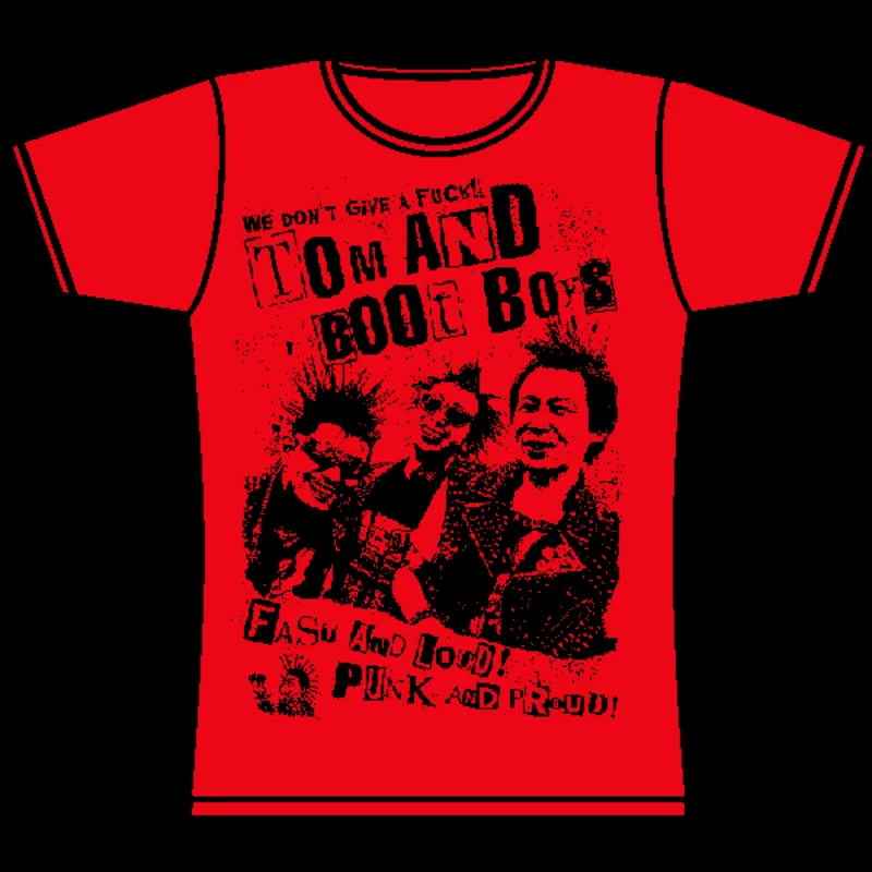 TOM AND BOOT BOYS GIRLS TSHIRT