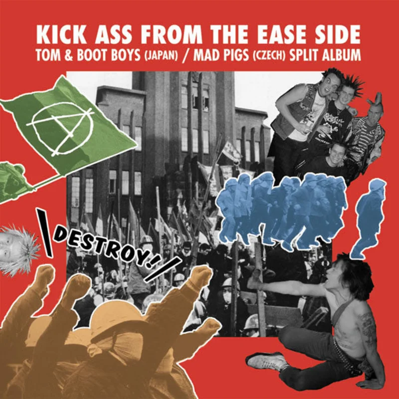 Tom And Boot Boys/ Mad Pigs - Split NEW CD